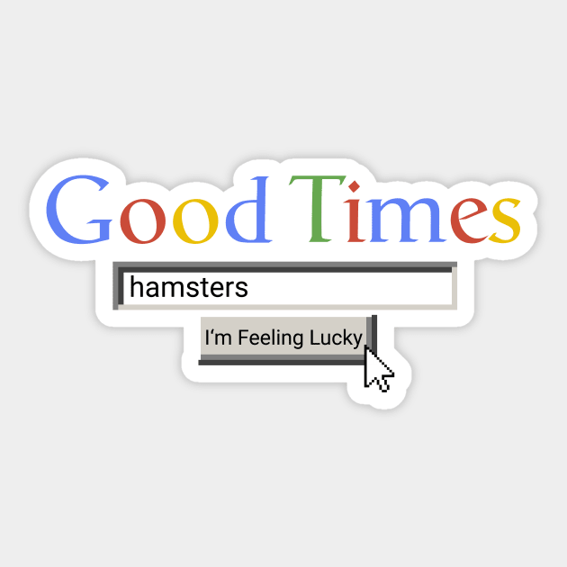 Good Times Hamsters Sticker by Graograman